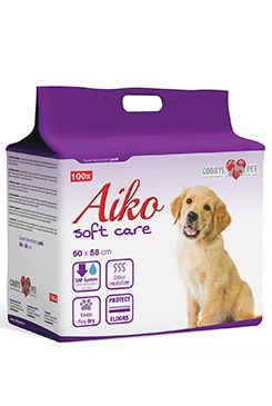 Podložka absorb.pro psy Aiko Soft Care 60x58cm 100ks