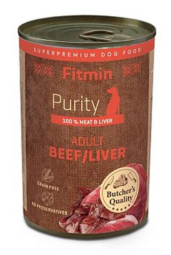 Fitmin Purity dog konz. Adult Beef&Liver 400g