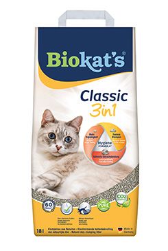 Podestýlka Biokat's Classic 3in1 18l