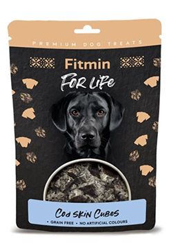 Fitmin FL dog poch. Sušené kostky s treskou 100g