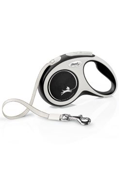 Vodítko FLEXI Comfort New S pásek 5m/15kg černá