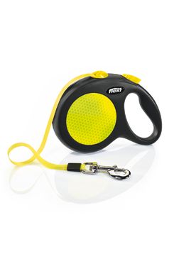 Vodítko FLEXI Neon New L pásek 5m/50kg neon