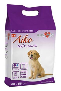 Podložka absorb.pro psy Aiko Soft Care 60x58cm 14ks