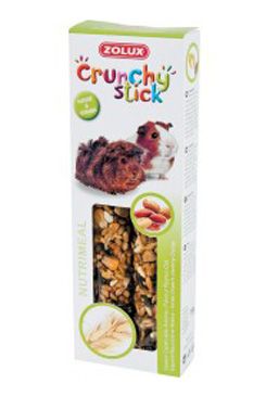Pochoutka CRUNCHY STICK morče arašídy/oves Zolux