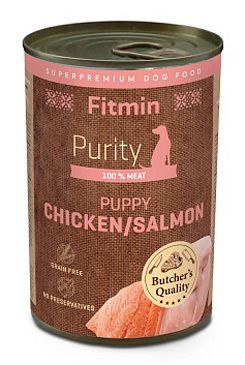 Fitmin Purity dog konz. Puppy Salmon&Chicken 400g