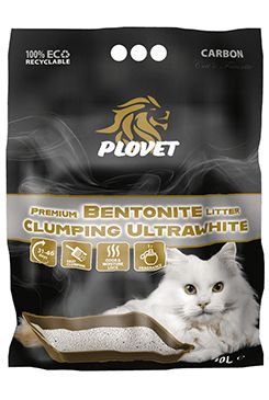 Podestýlka Plovet Premium Wh.Bentonite ActiveCarbon10l
