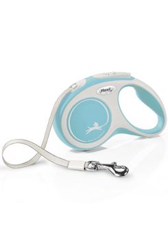 Vodítko FLEXI Comfort New S pásek 5m/15kg sv.modrá