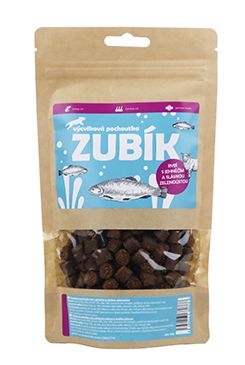 Pochoutka ZUBÍK Výcvik. rybí s jehněčím,slávkou z.180g