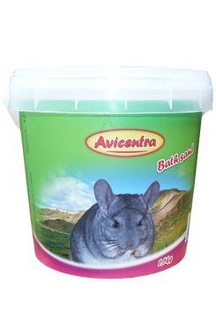 Avicentra písek pro činčily, kyblík 1,5kg