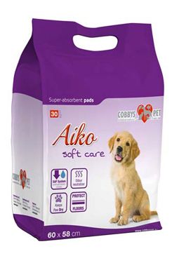 Podložka absorb.pro psy Aiko Soft Care 60x58cm 30ks