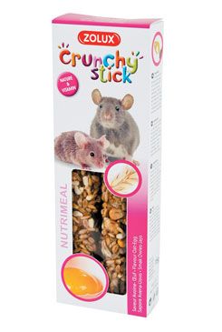 Pochoutka CRUNCHY STICK myš oves/vejce Zolux