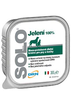 SOLO Cervo 100% (jelen) vanička 300g